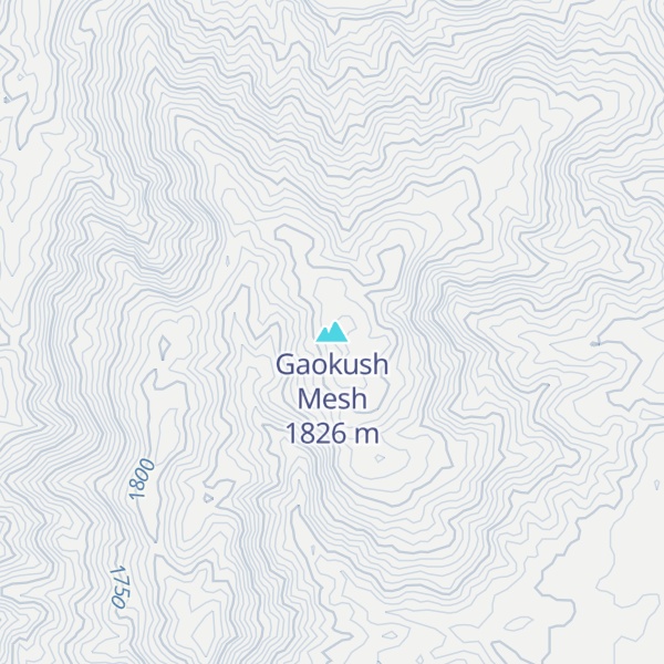 Map of Gaokush Mesh