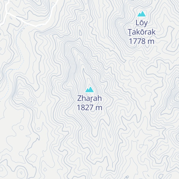 Map of Zhaṟah