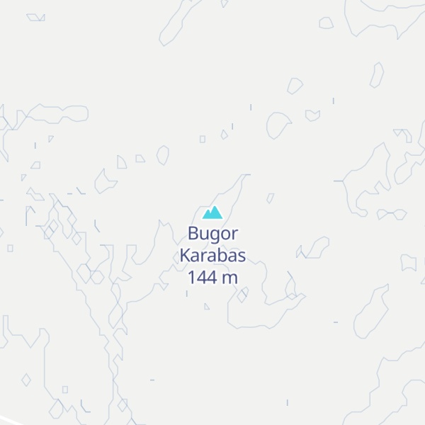 Map of Bugor Karabas