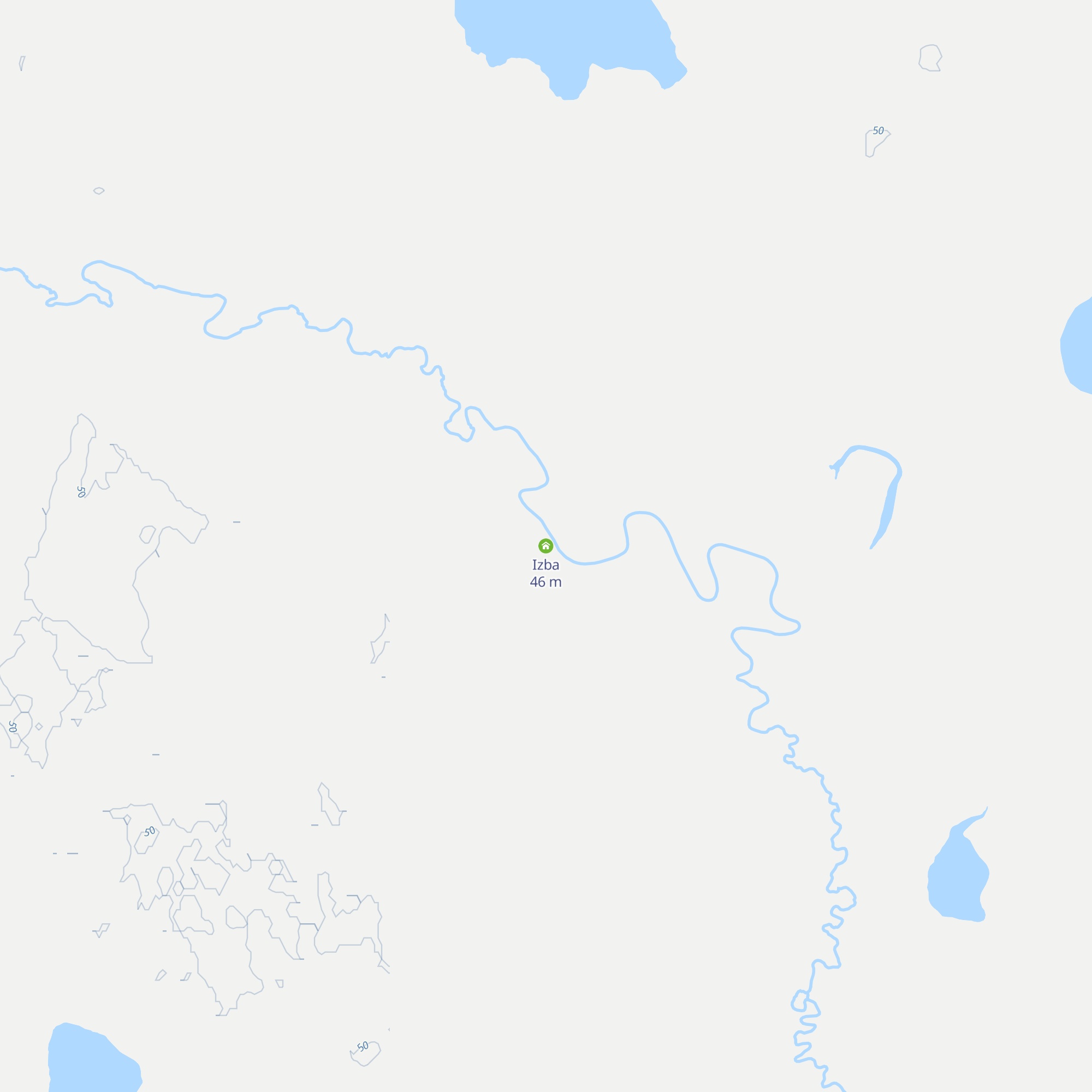 Izba map