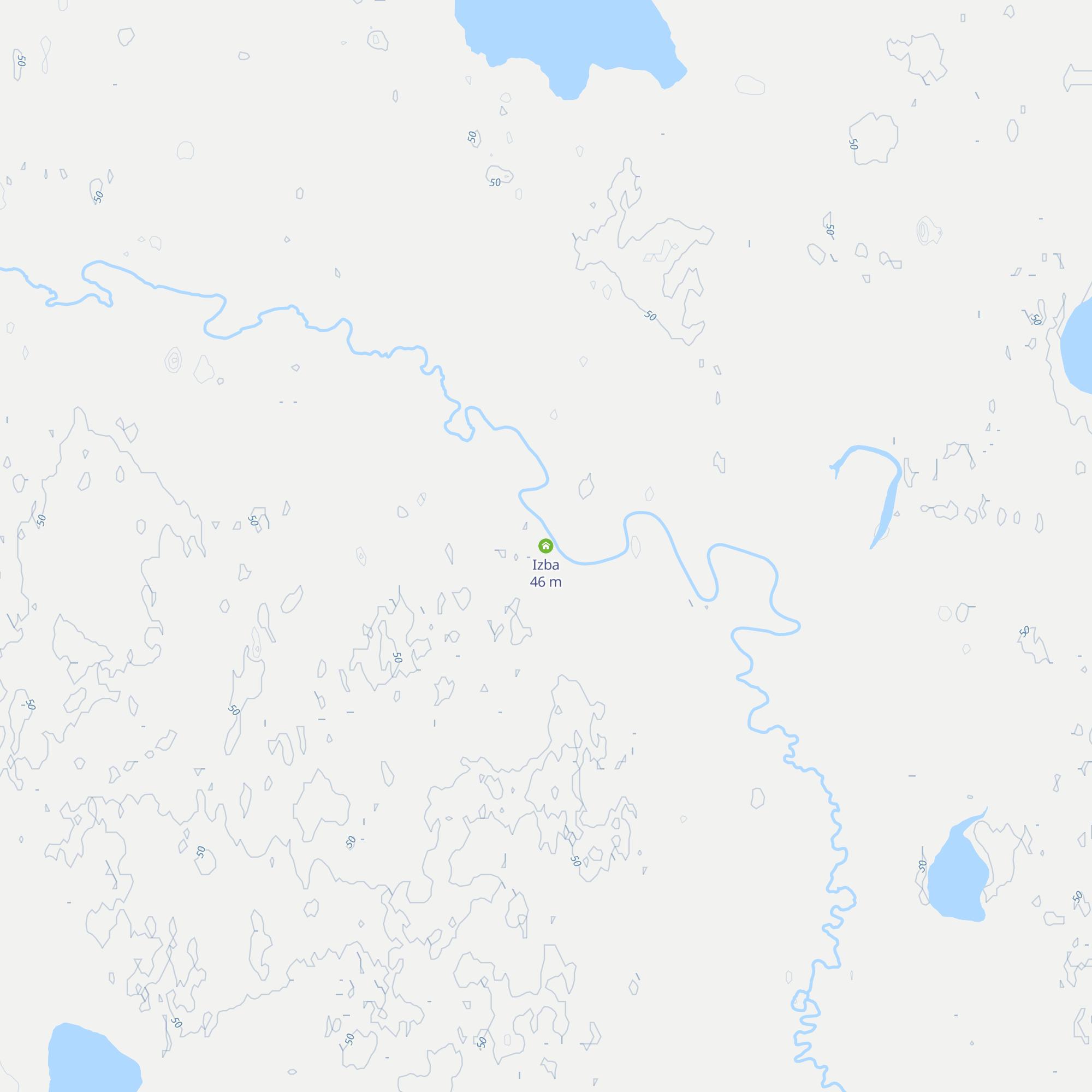 Izba map