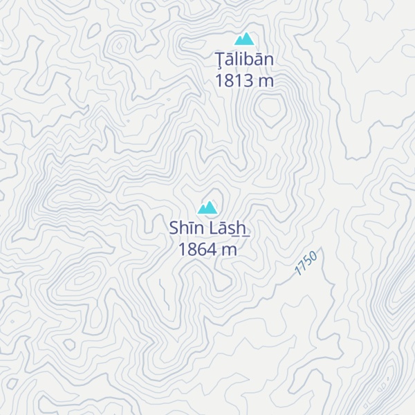 Map of Shīn Lās̲h̲