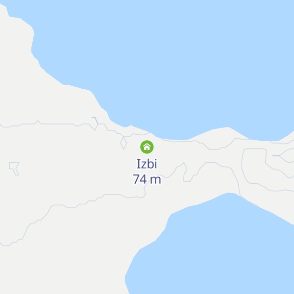 Map of Izbi