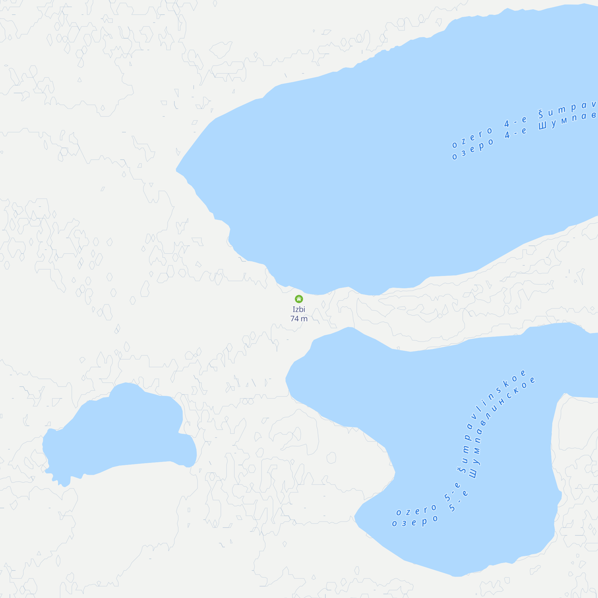 Izbi map