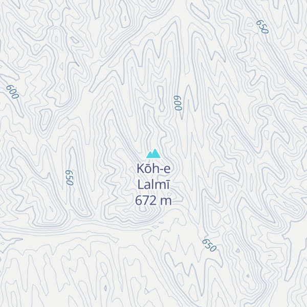 Map of Kōh-e Lalmī