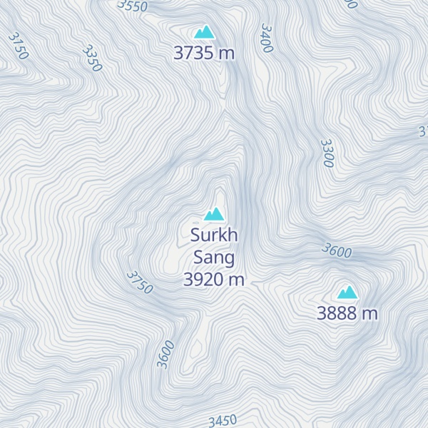 Map of Surkh Sang