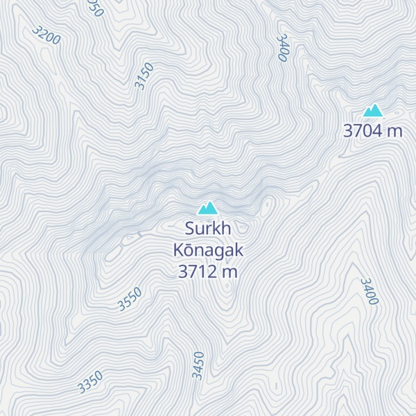 Map of Surkh Kōnagak