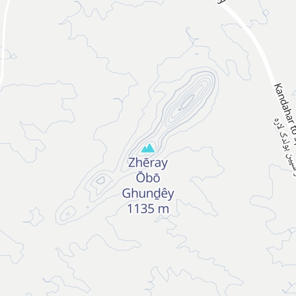 Map of Zhēray Ōbō Ghunḏêy
