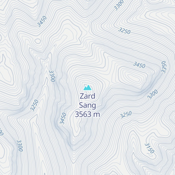 Map of Zard Sang