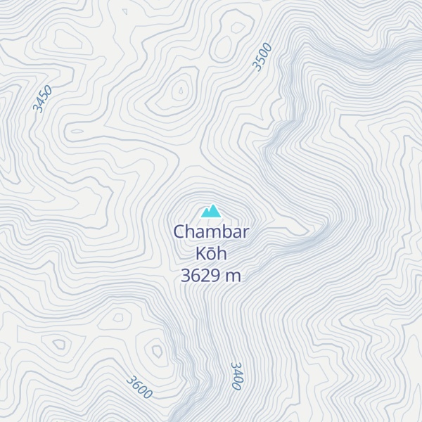 Map of Chambar Kōh