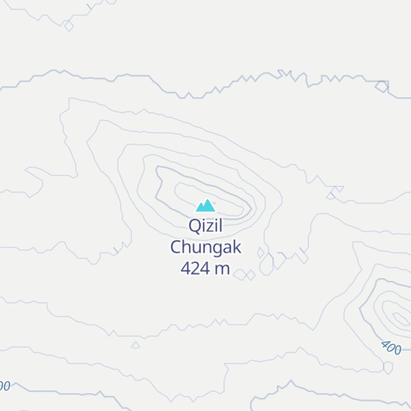 Map of Qizil Chungak
