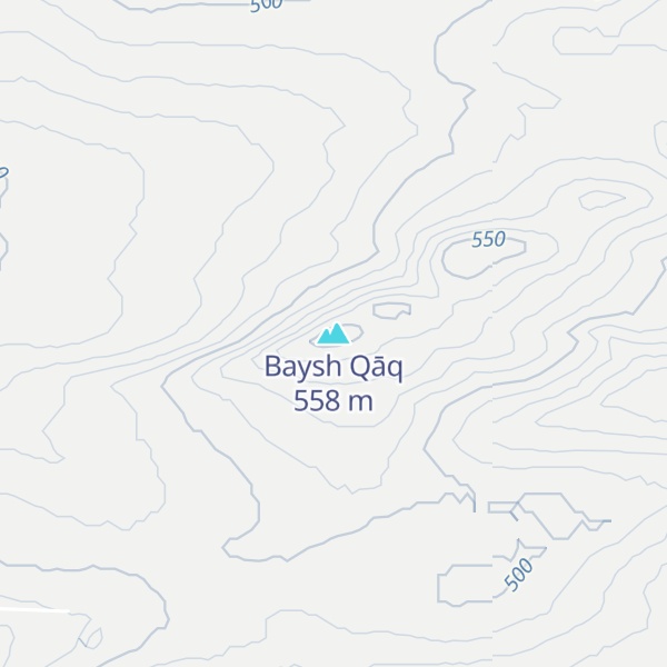 Map of Baysh Qāq