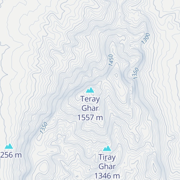 Map of Teray Ghar