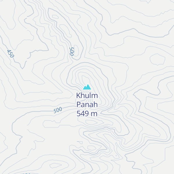 Map of Khulm Panah