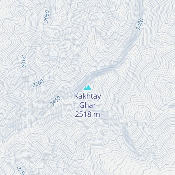Map of Kakhtay Ghar