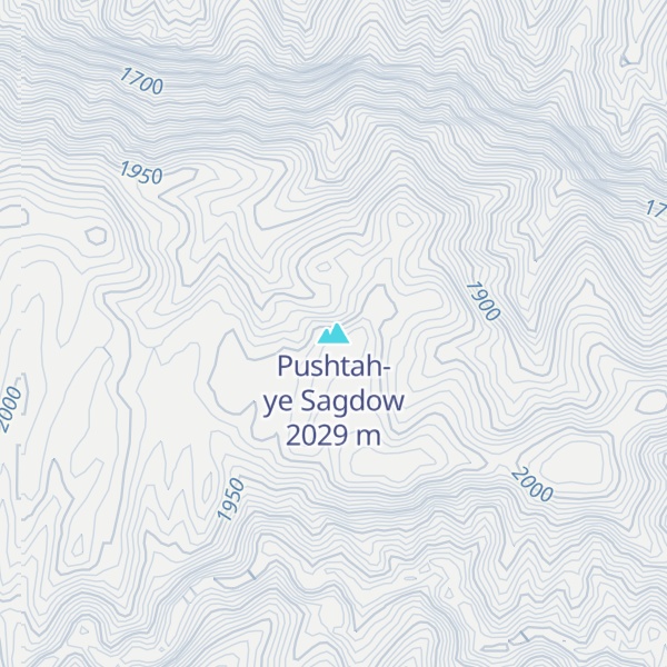 Map of Pushtah-ye Sagdow