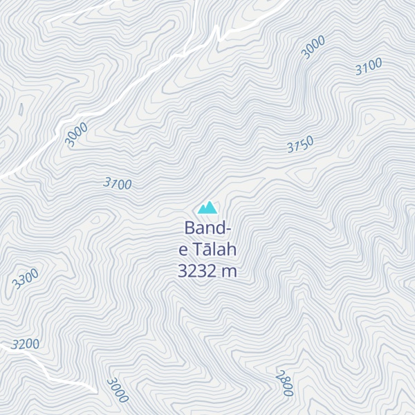 Map of Band-e Tālah