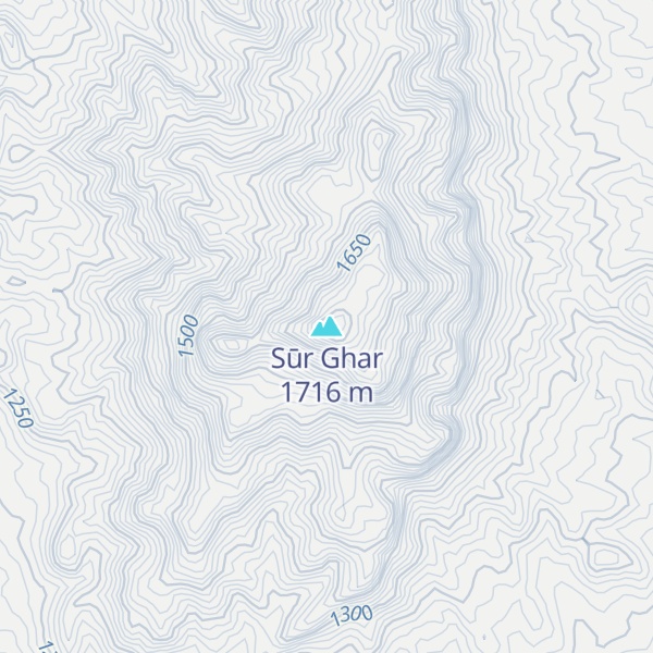 Map of Sūr Ghar
