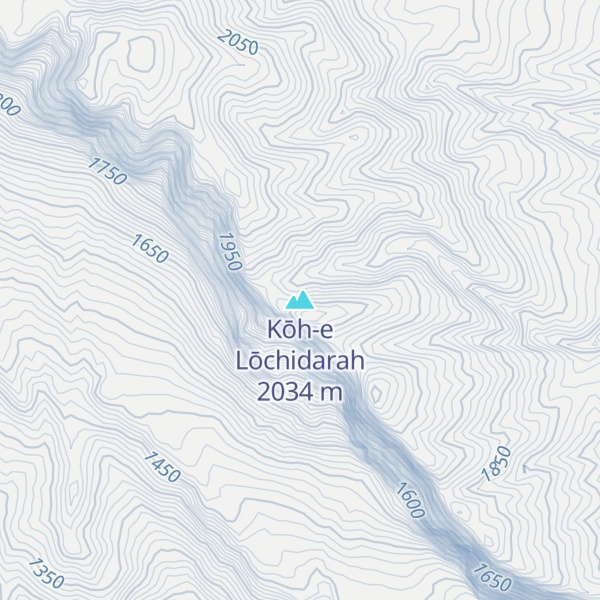 Map of Kōh-e Lōchidarah