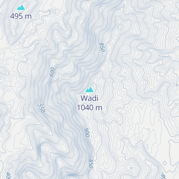 Map of Wadi