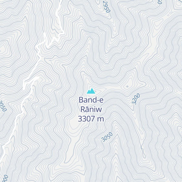 Map of Band-e Rāniw