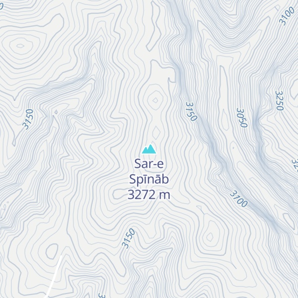 Map of Sar-e Spīnāb