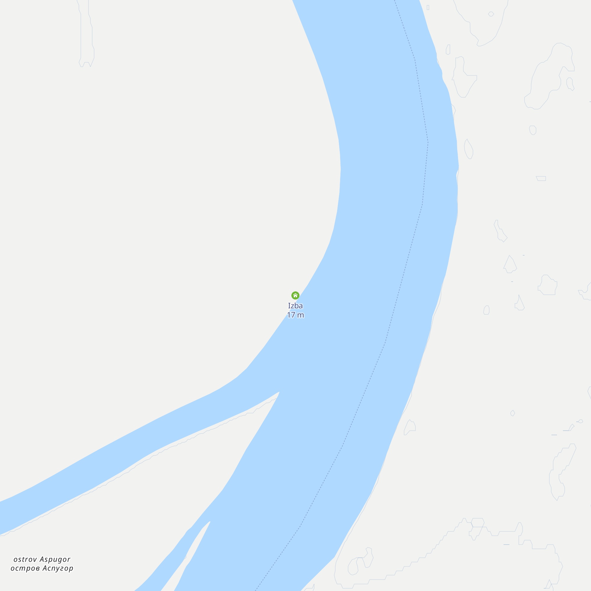 Izba map