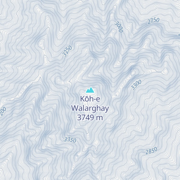 Map of Kōh-e Walarghay