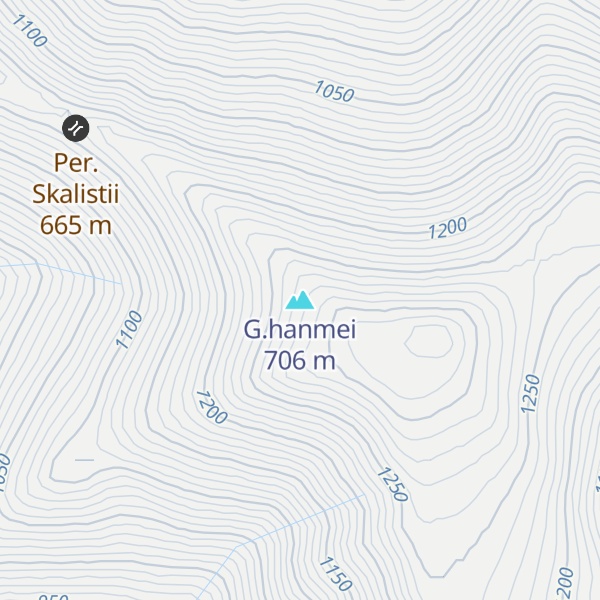 Map of G.hanmei