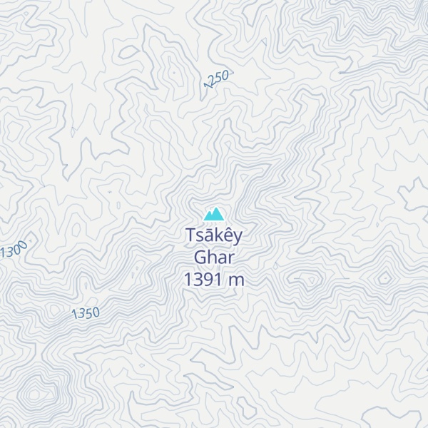 Map of Tsākêy Ghar
