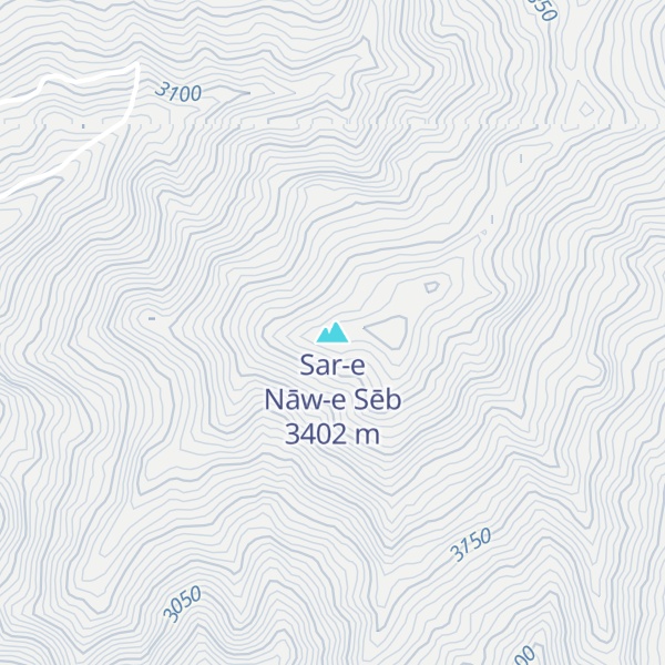 Map of Sar-e Nāw-e Sēb