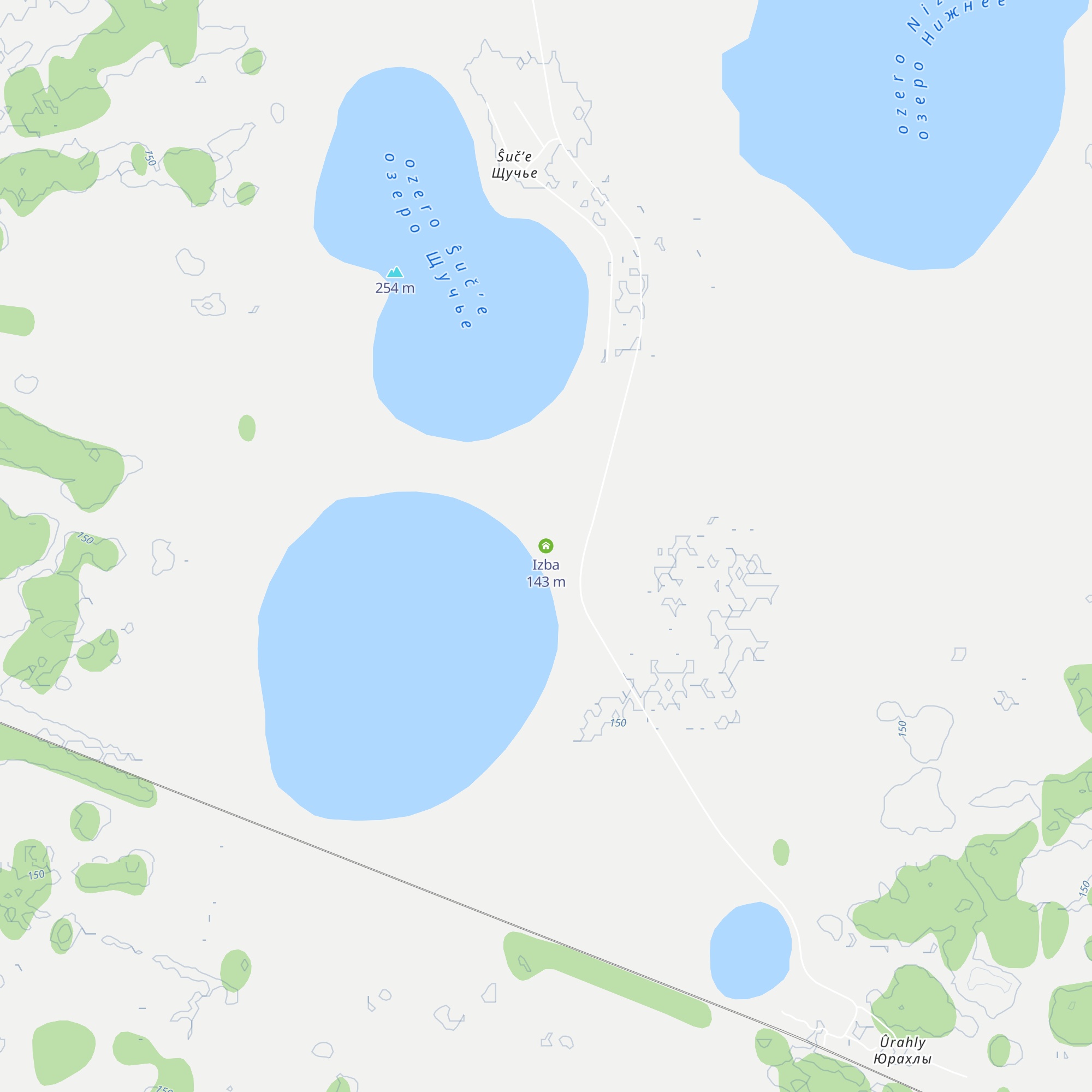 Izba map