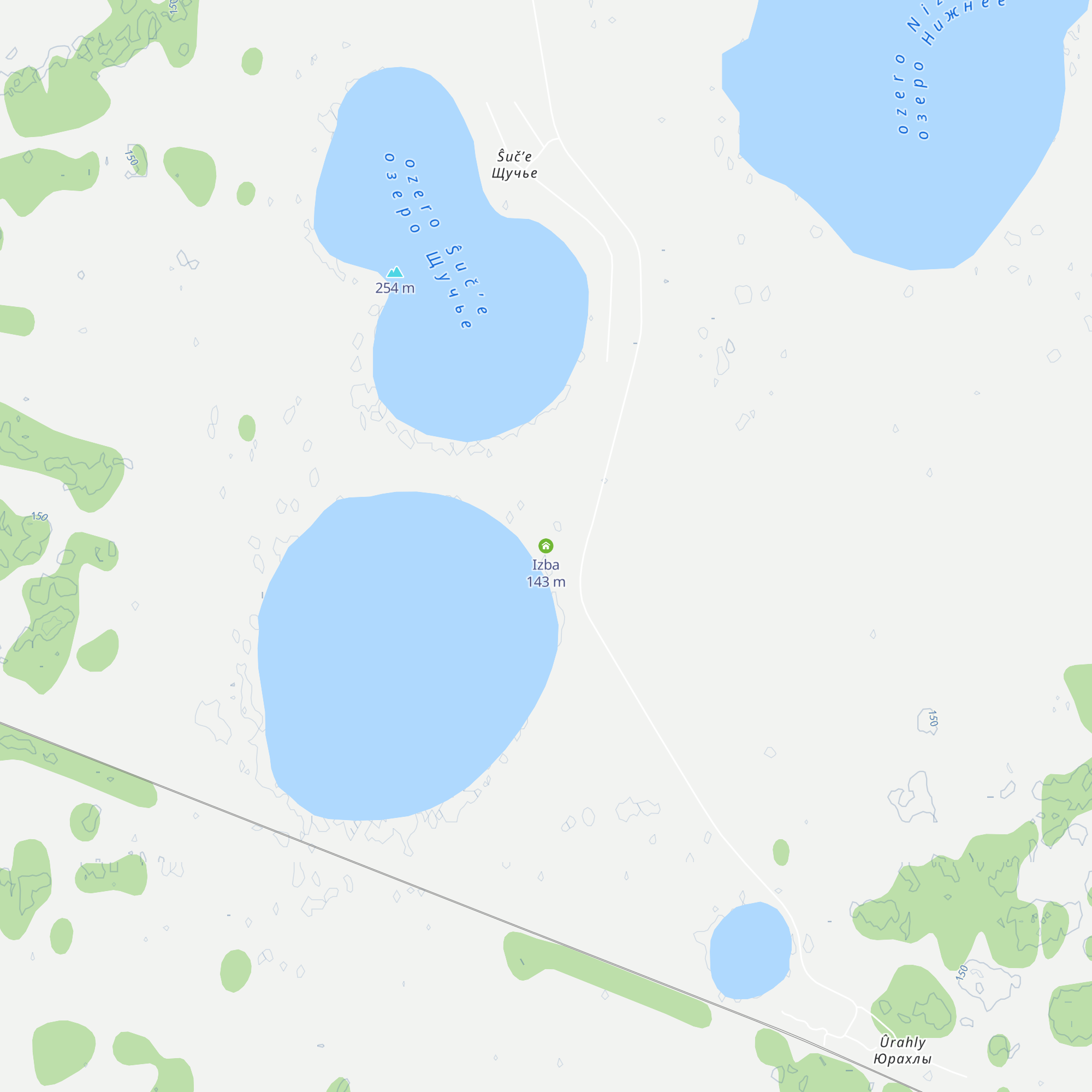 Izba map
