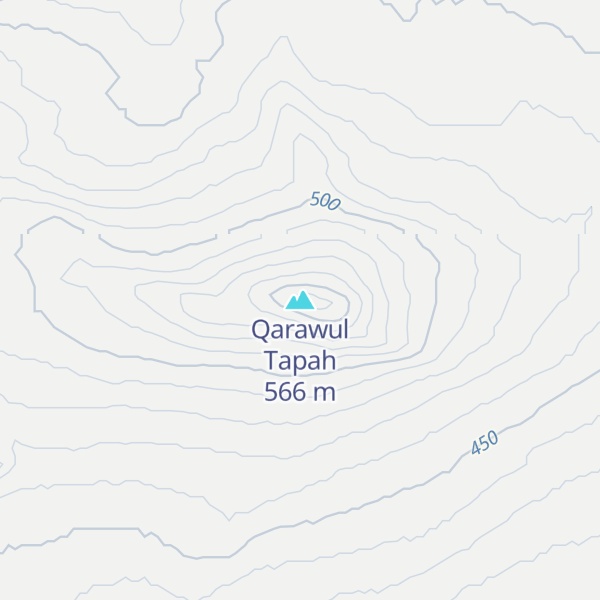 Map of Qarawul Tapah