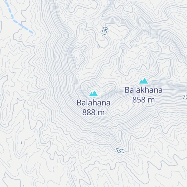 Map of Balahana