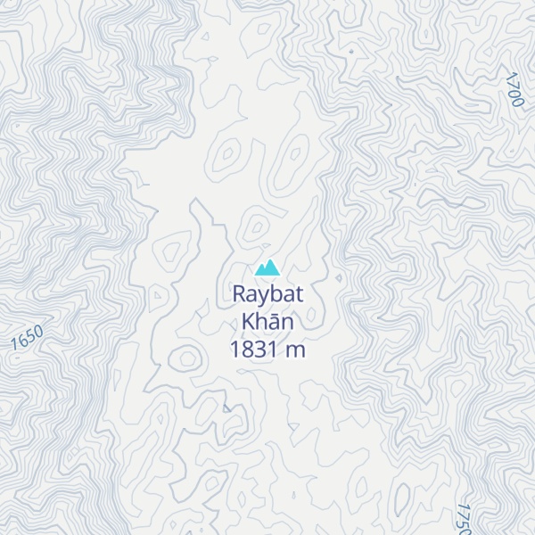 Map of Raybat Khān