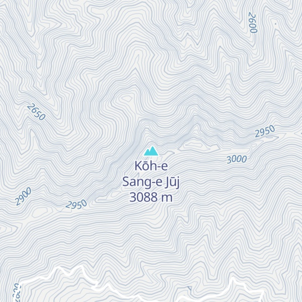 Map of Kōh-e Sang-e Jūj