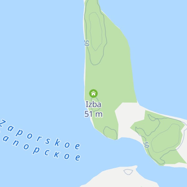 Map of Izba