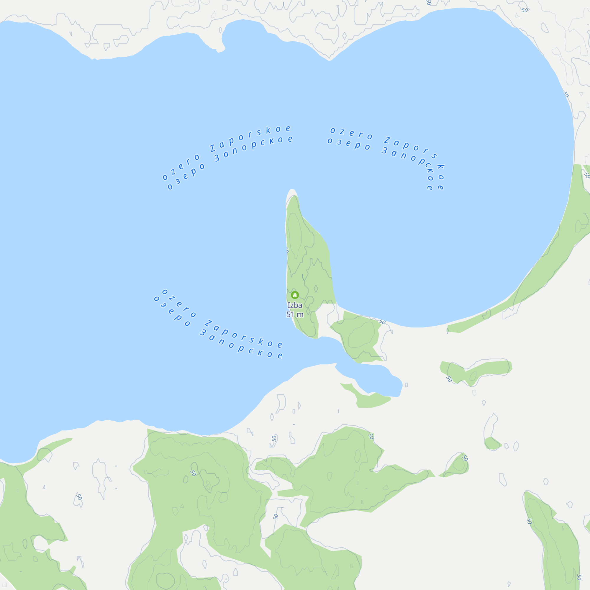 Izba map