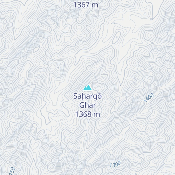Map of Saḩargō Ghar
