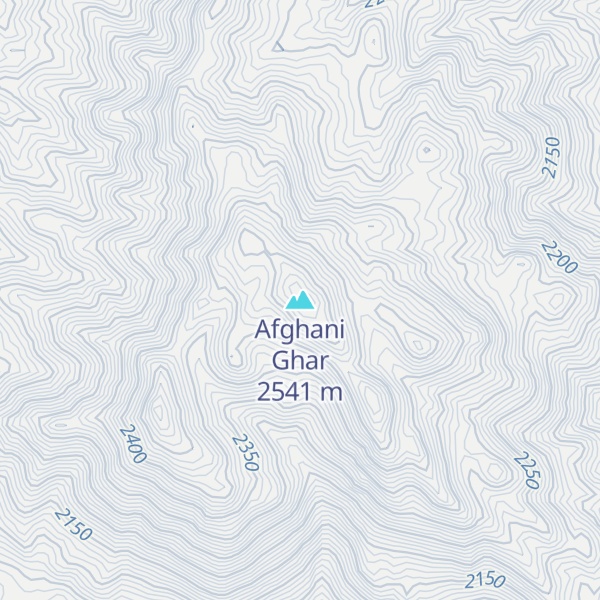 Map of Afghani Ghar