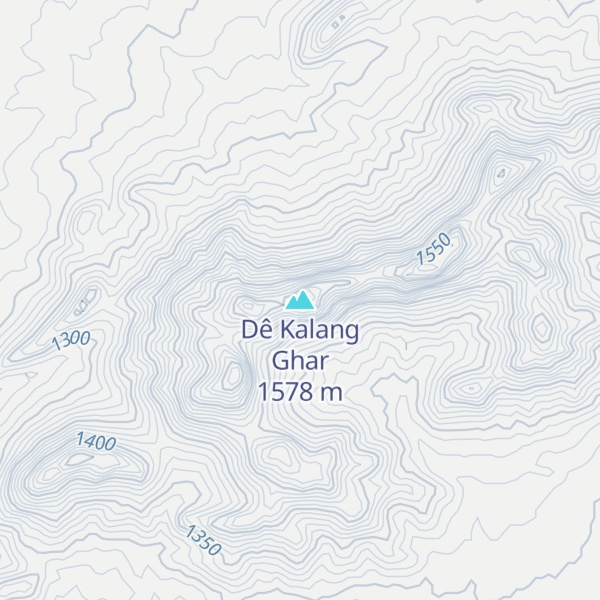 Map of Dê Kalang Ghar