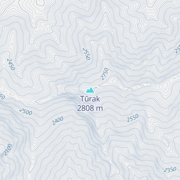 Map of Tūrak