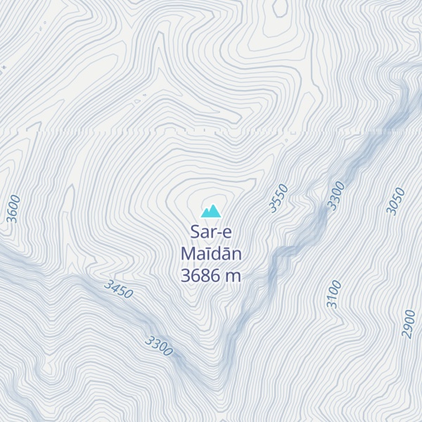 Map of Sar-e Maīdān