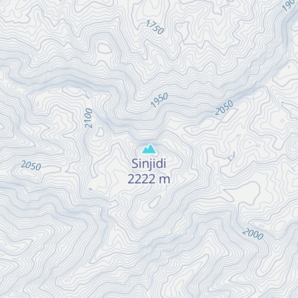 Map of Sinjidi
