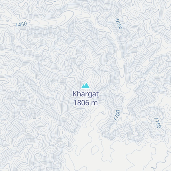 Map of Khargaṯ
