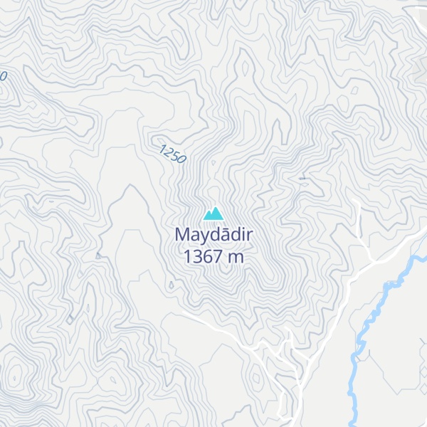 Map of Maydādir