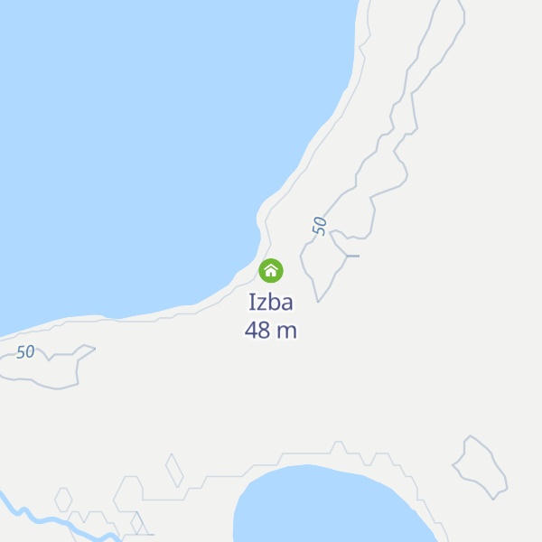 Map of Izba