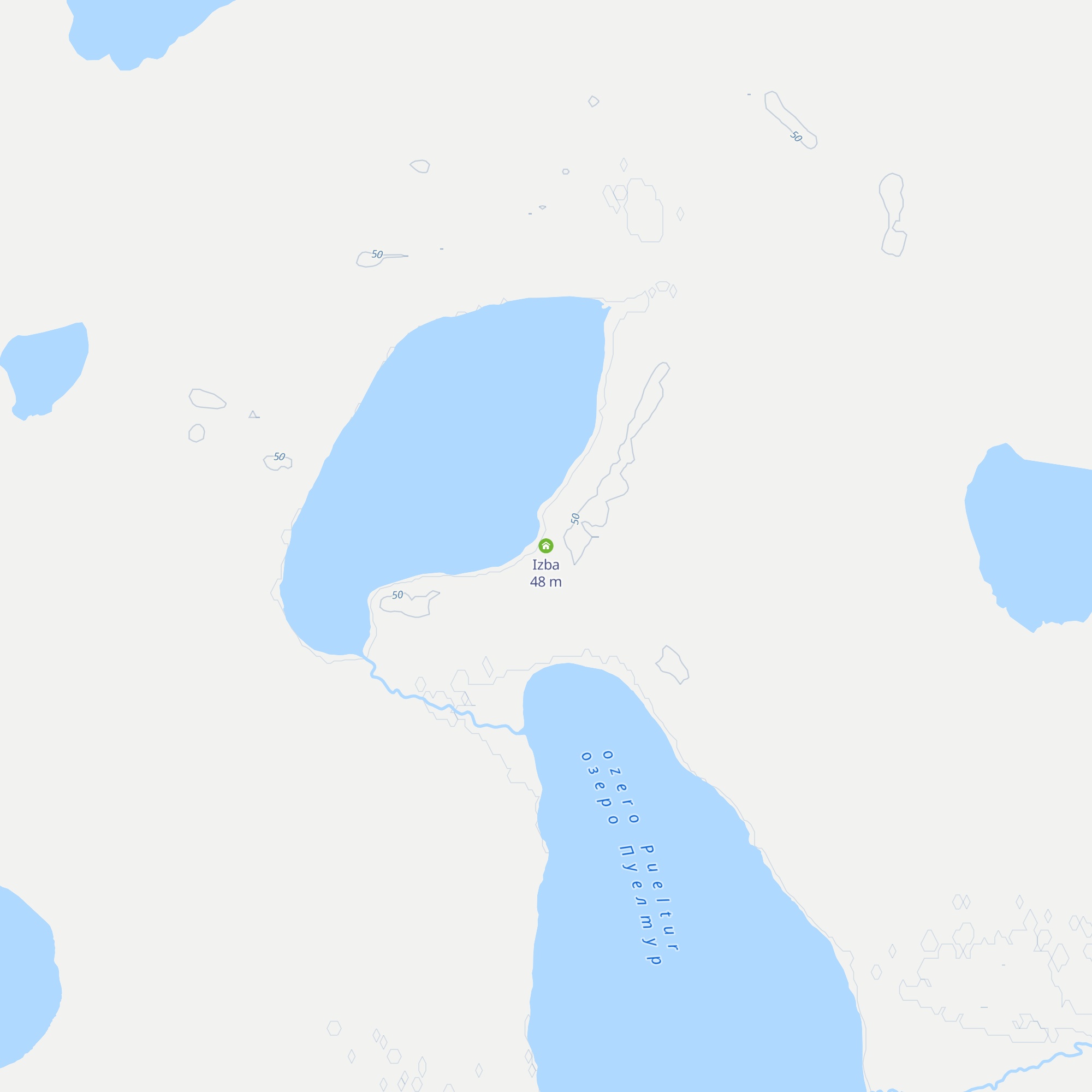 Izba map