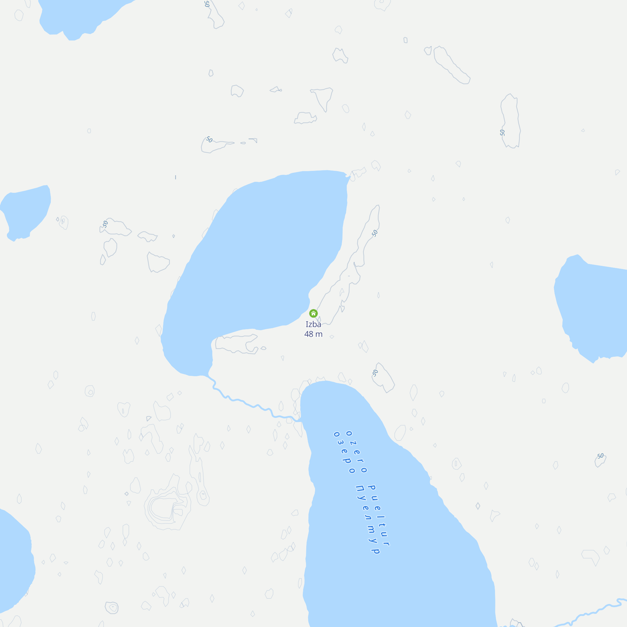 Izba map